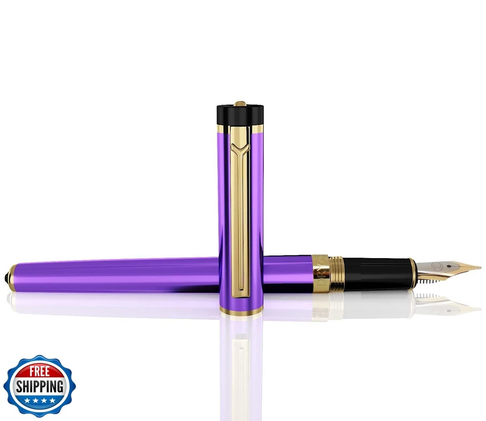 Pluma Estilográfica Dryden Designs Púrpura Decadente Foto 4 de 4