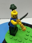 Lego Pirate Minifigure pi103 6253 CMF Lot Retired Rare HTF Vintage Blue Vest — photo 2