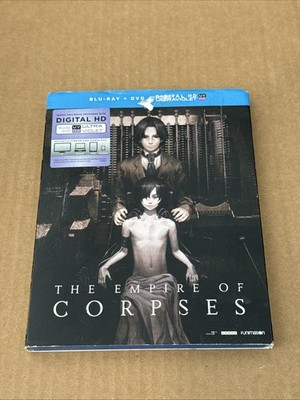 Project Itoh: Empire of Corpses Blu-ray/DVD Anime w/Slipcover RARE OOP
