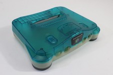 Nintendo 64 N64 OEM Toys R Us Clear Blue White Console Replacement Shell Cos.Da7