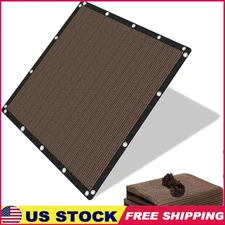 UV Protection Outdoor Sun Shade 90% Block HDPE Fabric Easy Install Garden Patio