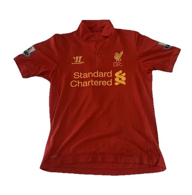 Warrior Liverpool Home Shirt Suarez 7 Red Adult Size S Short Sleeve - Image 1 of 4