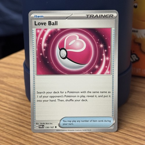 Pokemon Twilight Masquerade 156/167 Love Ball - Picture 1 of 2