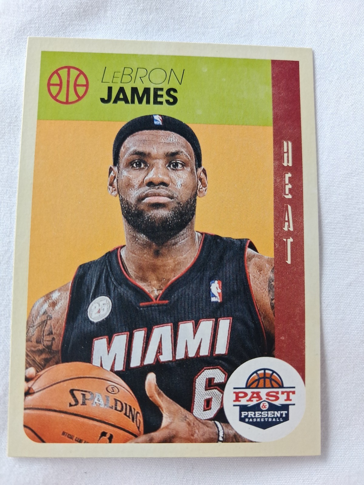 LeBron James #6 (Basketball Cards 2012 Panini Past & Present) — is it worth grading?