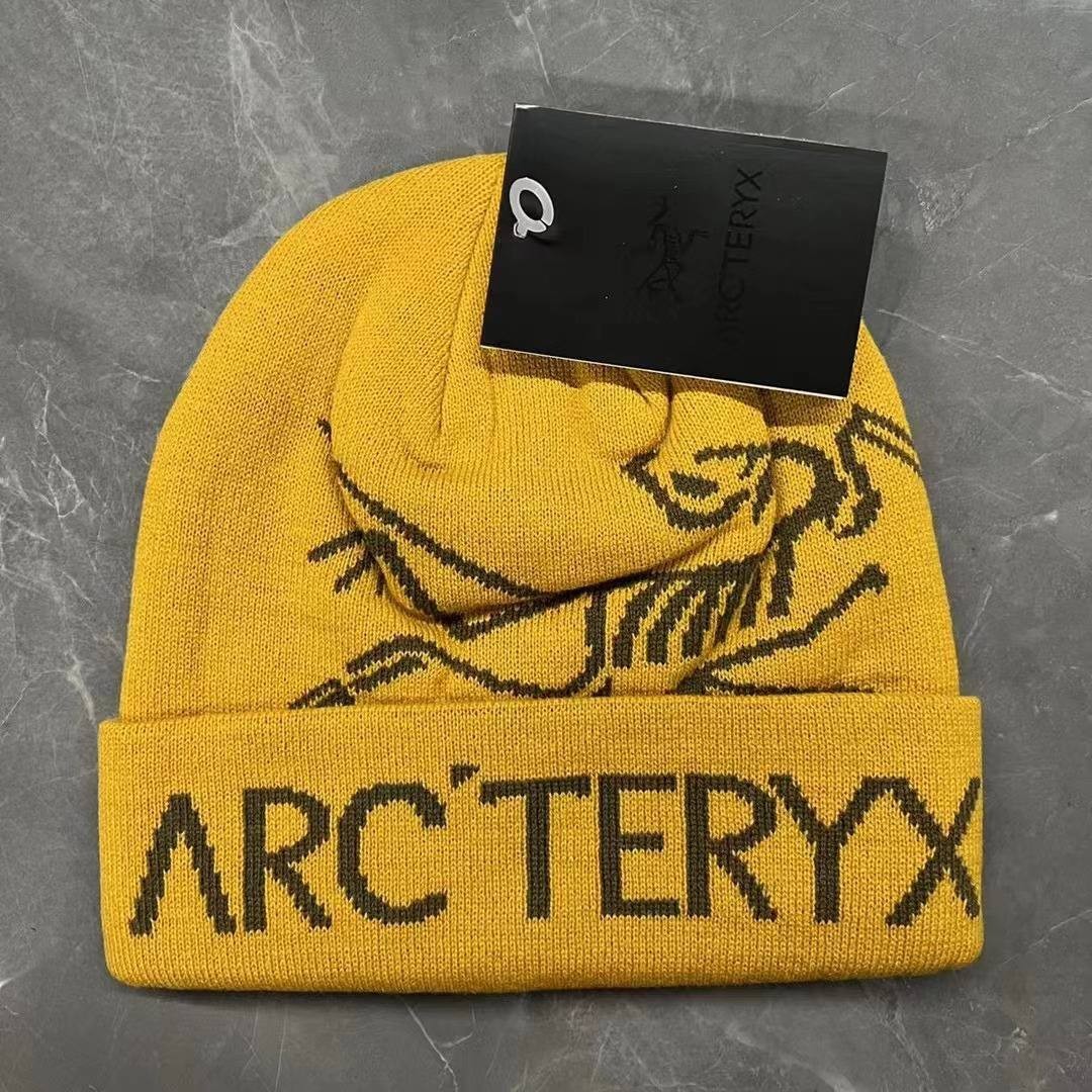 New Arc'teryx Bird Head Knitted Toque Beanie – Yellow Merino Wool