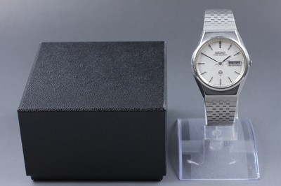 Vintage 1981 Seiko King Twin Quartz 9223-8000 KQ Snowflake Dial