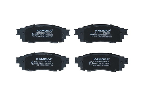Bremsbelagsatz Scheibenbremse Kamoka JQ101031 FüR Toyota RAV 5 VAN HR Camry 4WD-image