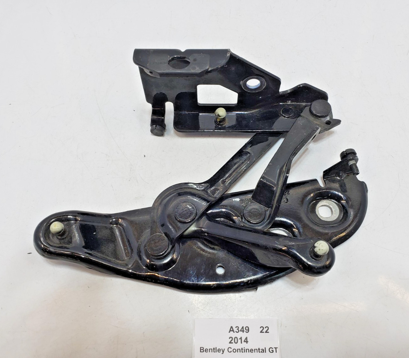 ✅ 03-18 OEM Bentley Continental GT Front Right Passenger Hood Hinge Black
