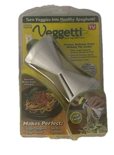 Veggetti Spiral Vegetable Cutter - As Seen on TV Turn Veggies Into Spaghetti New