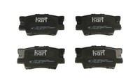 Hart 227 960 Bremsbelagsatz, Scheibenbremse FüR Lexus Toyota