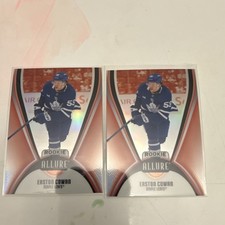 Upper Deck Allure Easton Cowan Maple Leafs Red Rainbow Rookie 2025-26 Card Lot 2