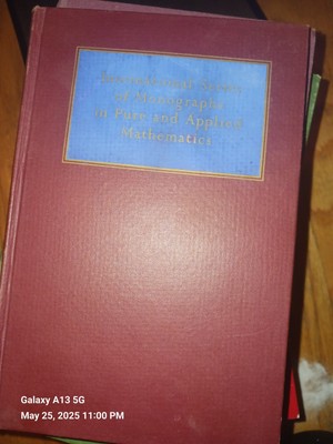 Monographs Of Pure And Applied Mathematics