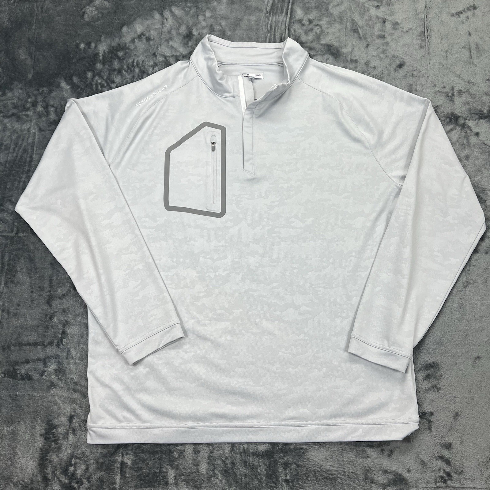 Peter Millar Forge Crown Performance 1/4 Zip Size… - image 1