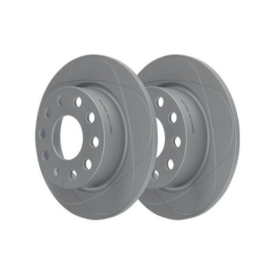 2x Bremsscheibe ATE 24.0310-0277.1 passend für SEAT SKODA VAG