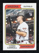 2023 Topps Heritage Image Variation SP Image Variation Corbin Carroll #209 0nz1