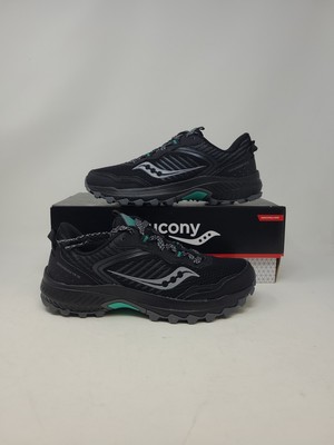 NEW Saucony Excursion Tr15 Hiking Shoe Women's Size 7 Black/Jade