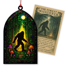 Funny Christmas Ornaments - Bigfoot Gifts - Big Foot Sasquatch Gift - Sasquat...