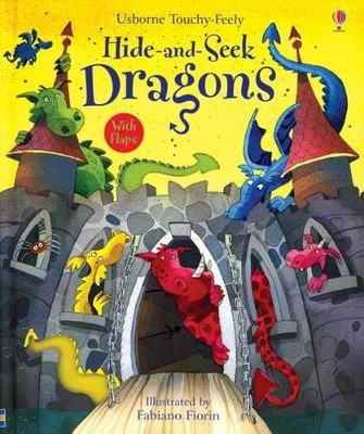 Hide-and-seek Dragons (Usborne Touchy - Board book, by Watt Fiona - Very Good