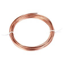 Refrigeration Tubing 2.2mm OD x 1.2mm ID x 19.5Ft Length Copper Tubing Coil