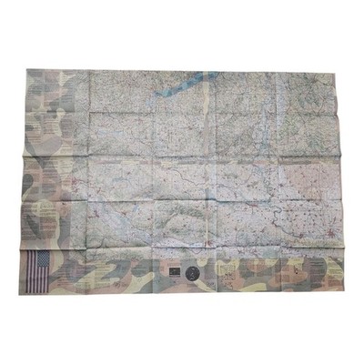 1995 Evasion Chart (EVC) Map NL-33B Austria, Bosnia, Herzegovina, And More!