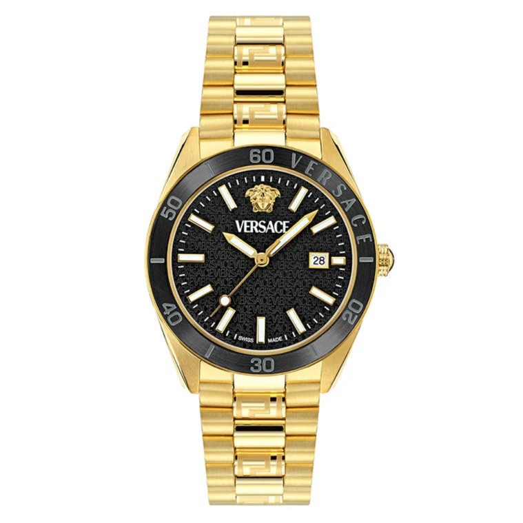 Versace Gold Dome 42mm Stainless Steel Men's Watch - RRP £970 - FREE SHIPPING🚚✅