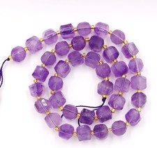 Jewelry Making Faceted Beads - Natural Light Amethyst 8mm Strands