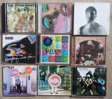 Rock 9CD Lot - The Stone Roses - Turns Into Stone, Happy Mondays - Bummed, Lush