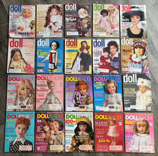 DOLL READER Magazine 20pc Lot 2001 2002 2003 2004 Collection Modern Antique Doll