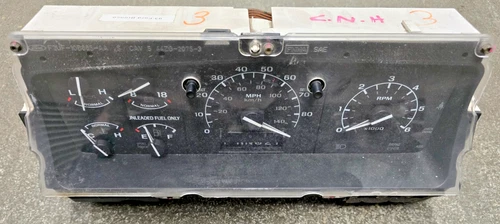 92-97 Ford OBS Truck Bronco Diesel Instrument Speedometer Tach Gauge Cluster