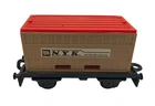 1977 Lesney Matchbox Superfast #25 Flat Car N.Y.K. Container