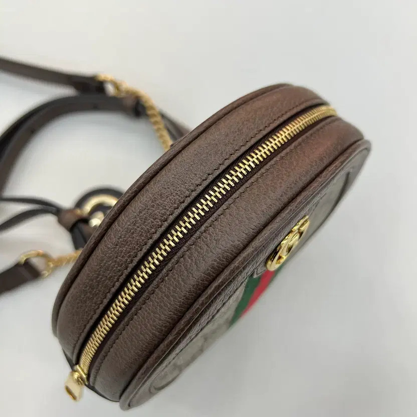 Gucci Ophidia Web Backpack 18x18x5cm Brown Leather S Grade thumbnail 4