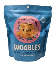 The Woobles Joe The Coffee Mug Learn To Crochet Kit For Beginners New