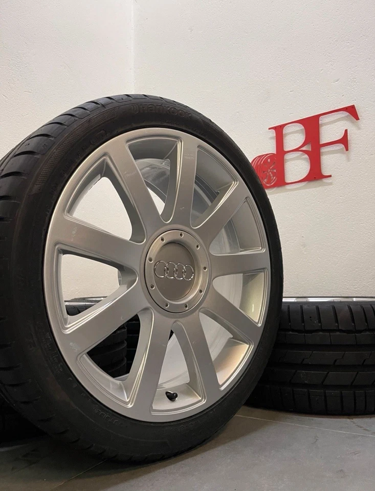Original Audi RS4 18 Zoll 8D0601025T Felgen Räder 255 35 18 Sommerräder Reifen - Bild 2 von 4