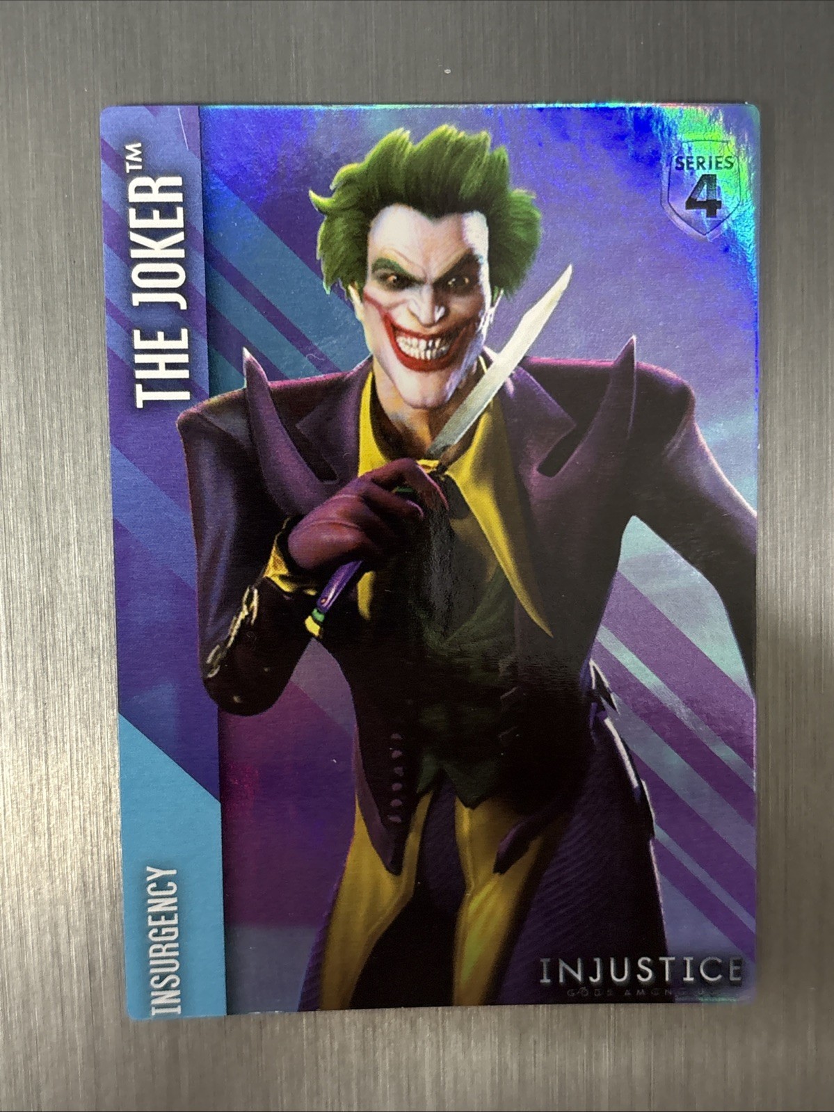 ChaosTCG ブースター RIDDLE JOKER BOX 未開封 激レア Injustice: Gods Among Us Card Game Series 4 ~ Foil / ~ The Joker