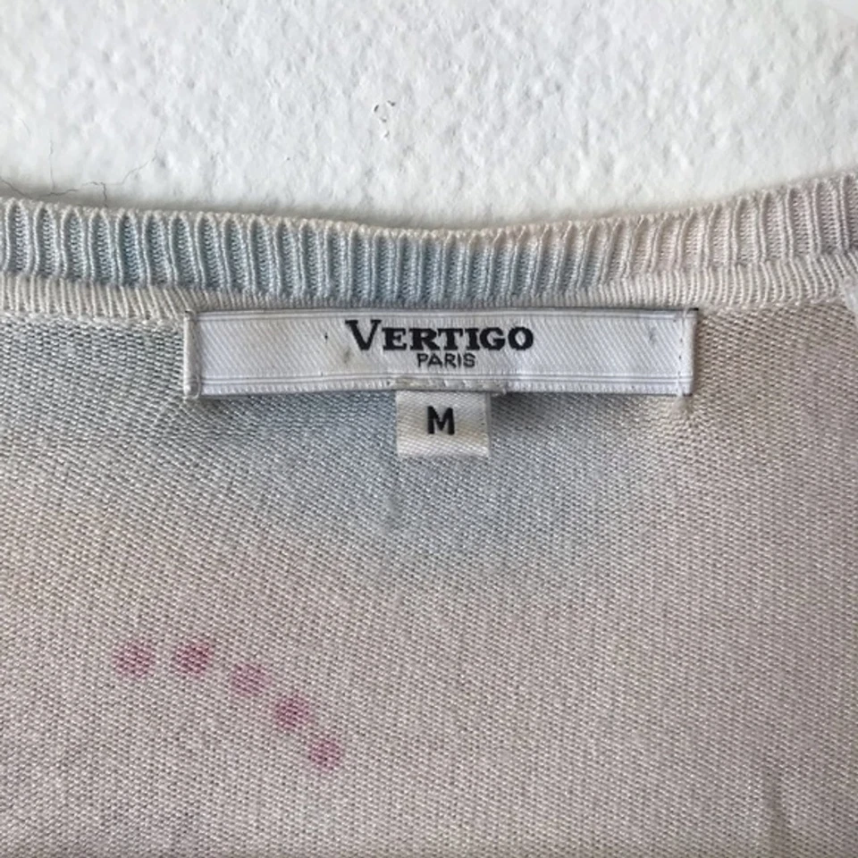 Suéter Vertigo Paris Cuentas Flores Multicolor Mediano Foto 4 de 4