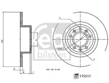 2 dischi freno nuovi per PEUGEOT:508 SW I 9683993280