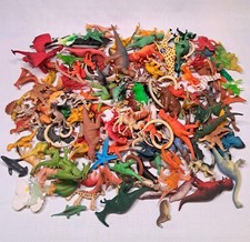 42 oz. Lot Of Vintage PVC/Plastic Dinosaurs, Dragons, Animals  Critters Figures
