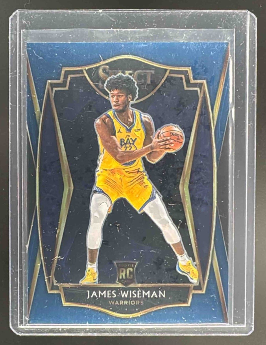 EL.201 James Wiseman 2020 Panini Select #184 Blue RC Premier Level