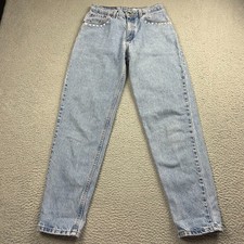VTG Levis Jeans Womens 9 26x30 550 Relaxed Fit Tapered Leg 90s Made In USA