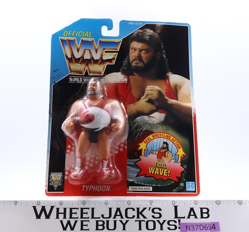 Typhoon W/ Tidal Wave WWF Wrestling 1992 Hasbro Ac...