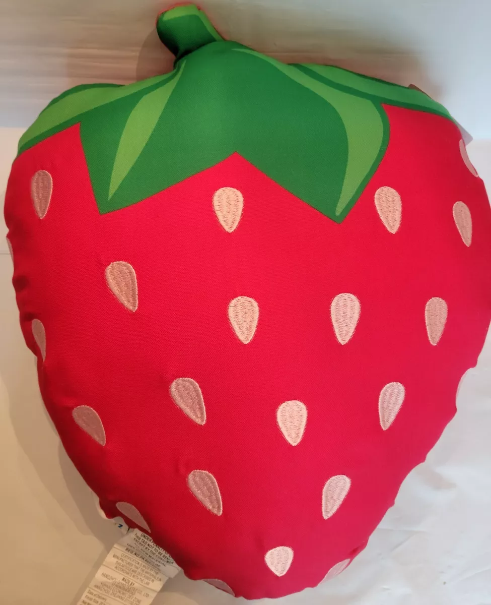 Strawberry top shaped pillow