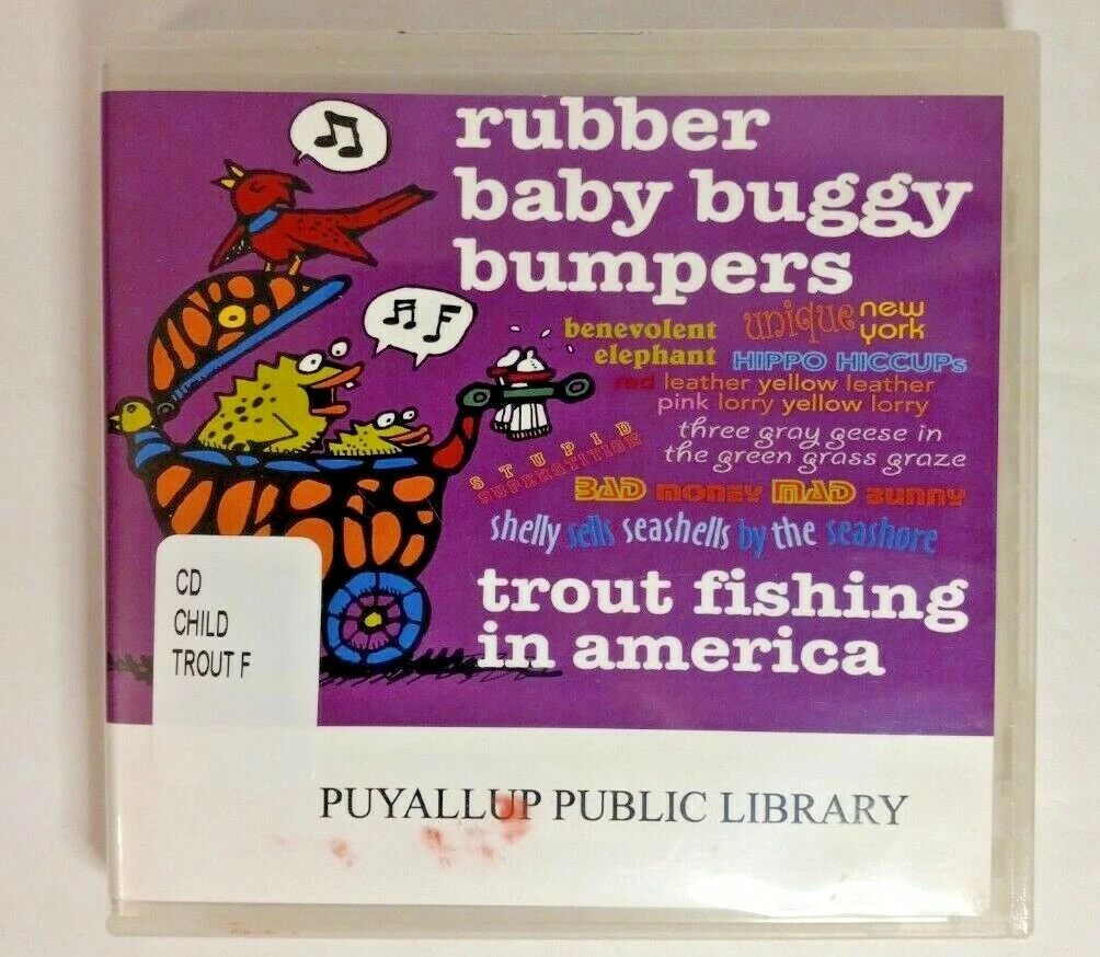 Rubber Baby Buggy Bumpers CD Trout Fishing in America Children's Music 2013