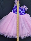 Costume Gallery Dance Dress Pink & Purple with Polka Dots - Girls Medium — photo 6