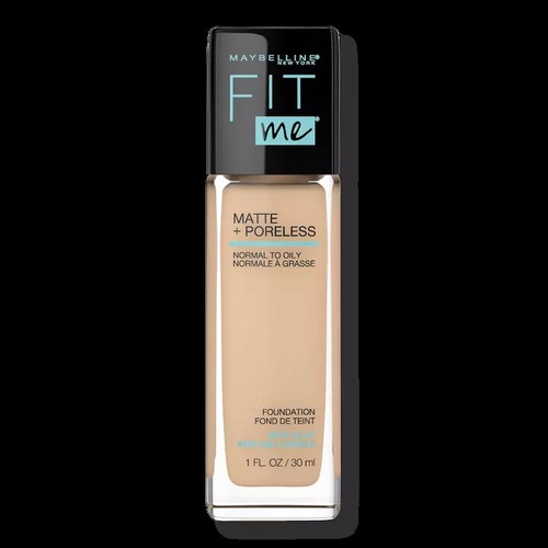 Maybelline Fit Me Matte + Poreless Liquid Foundation Makeup, 1 fl; oz; Oil-Free - Picture 3 of 19