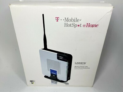 T-Mobile HotSpot @ Home Wireless Router WRTU54G-TM -Linksys