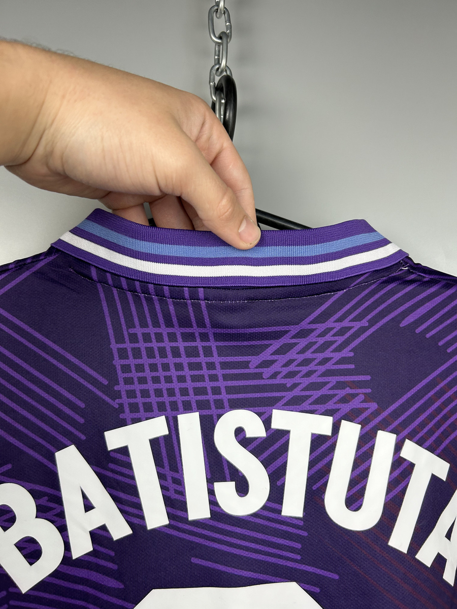 イタリア製 フィオレンティーナ ユニフォーム 7UP lotto Fiorentina Batistuta 1992/1993 Home 7up Soccer Jersey Lotto