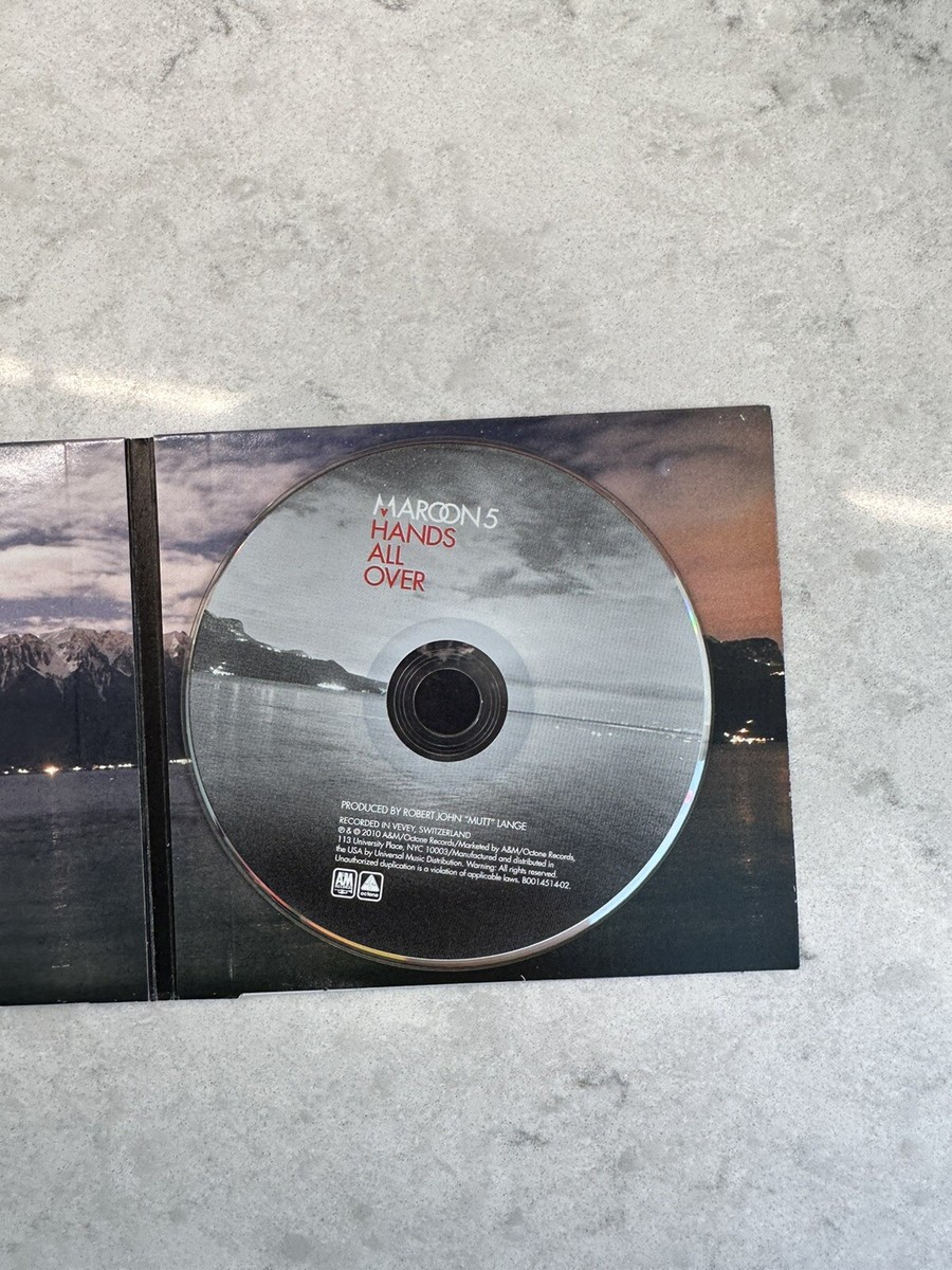 Hands All Over: By Maroon 5 (2010 CD) Plays Great