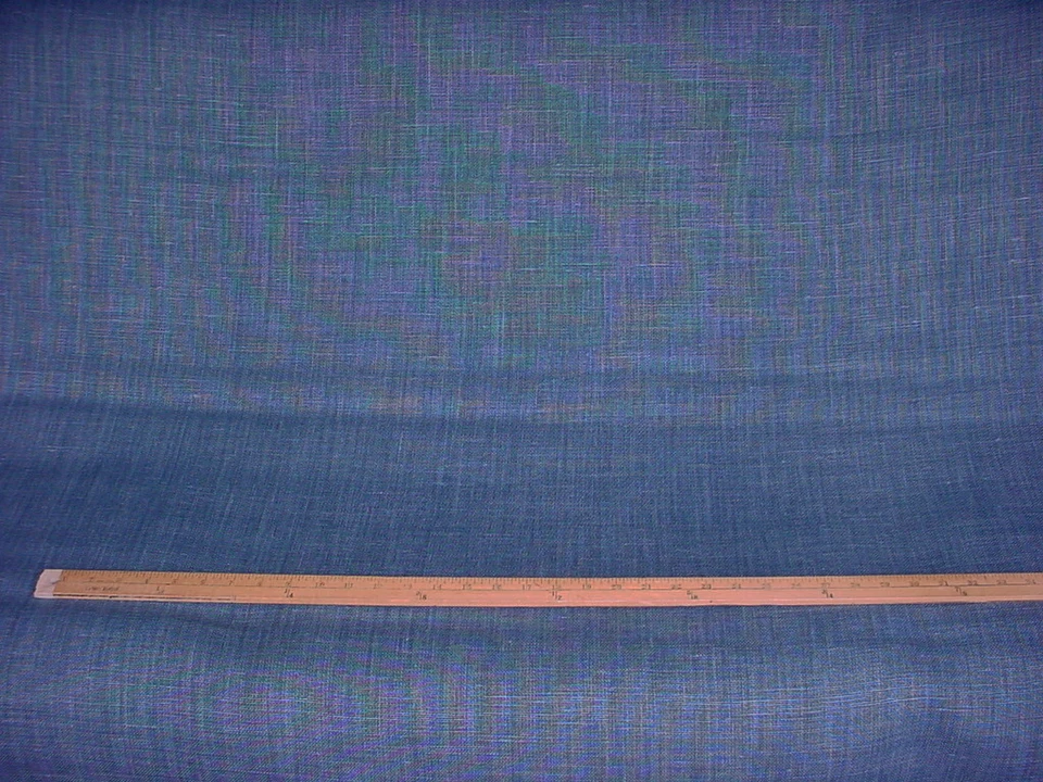 3-1/2Y Ralph Lauren LCF66624F Laundered Linen Pacific Drapery Upholstery Fabric - Image 2 of 3