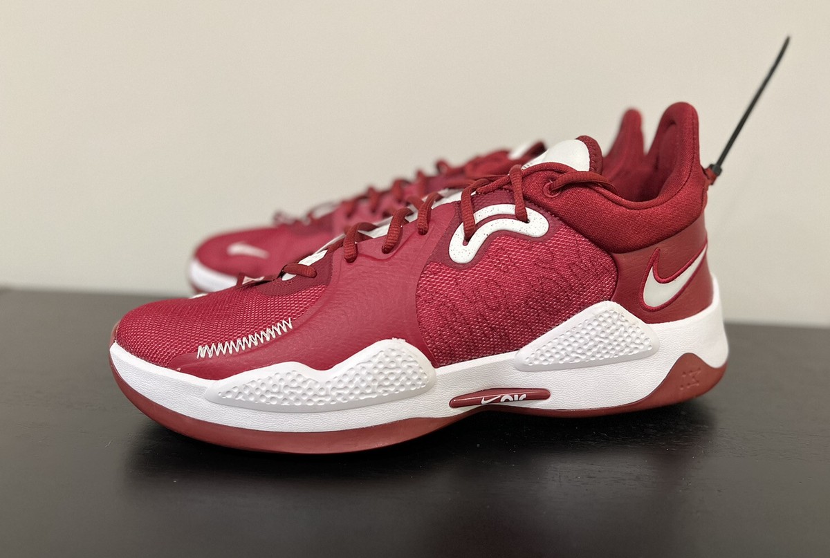 Nike PG TB Team Red Basketball Shoes DM5045-601 Men's Size 15