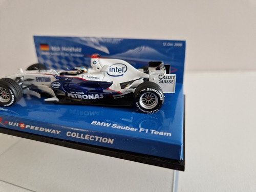 Minichamps 1/43 BMW Sauber F1.07 N. Heidfeld - Fuji Speedway Showcar 2008 - Bild 5 von 7